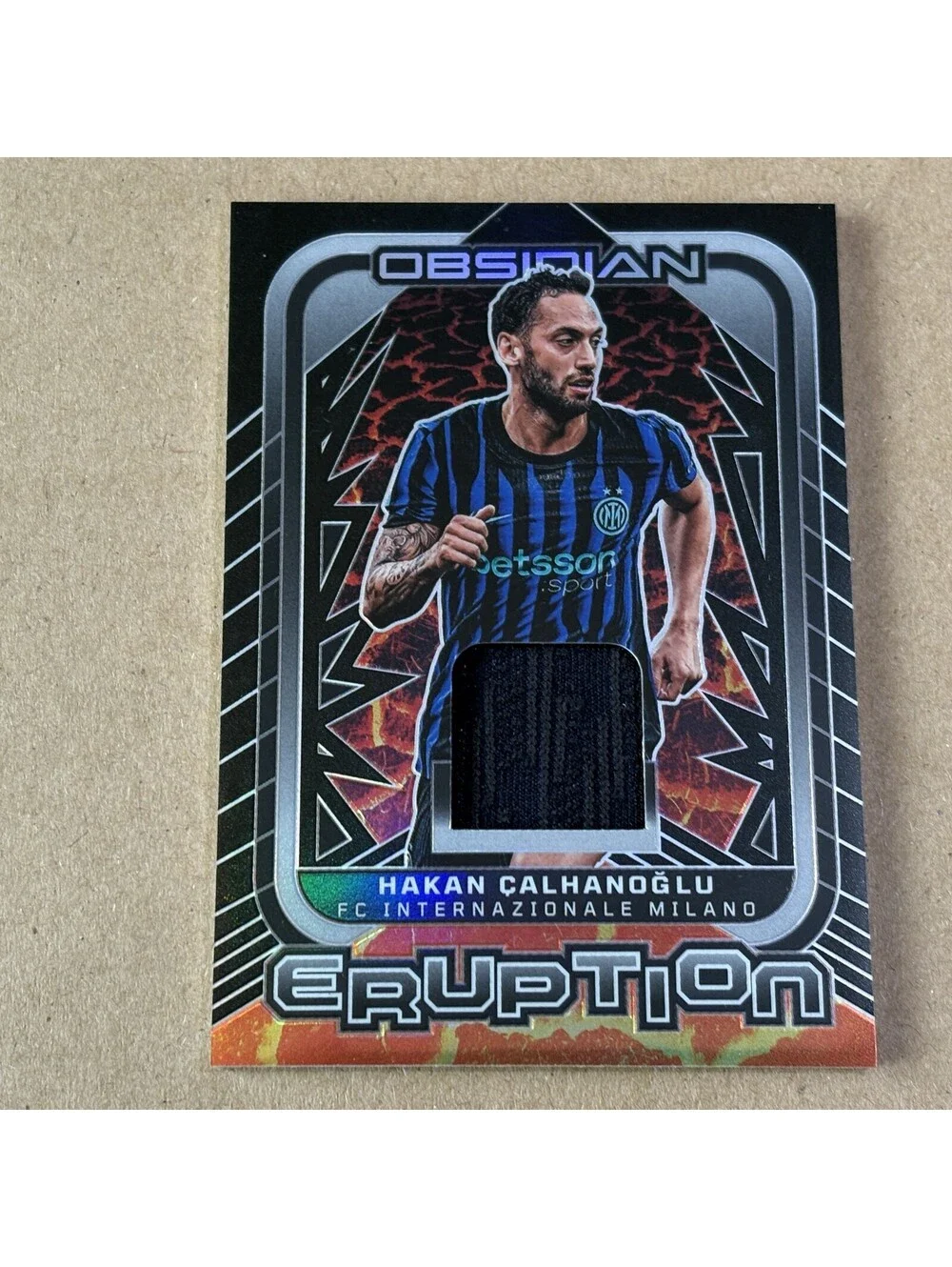 2025-26 Panini Obsidian Hakan Calhanoglu #ER-HCU Eruption #/199
